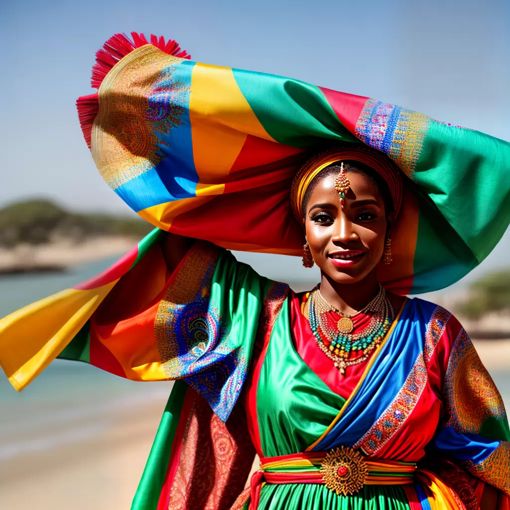 Baiana Fotos Coloridas Identidad Afrobrasileña