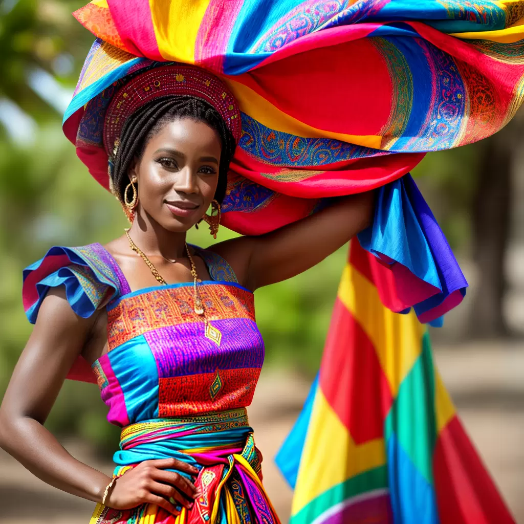 Fondos de Pantalla Baiano Vestido Mujer Afro Brasileña descargar imagenes