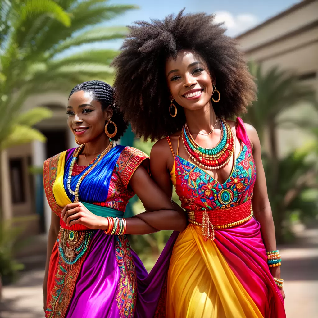 Fotos Baiana Colores Belleza Afrobrasileño Cultura
