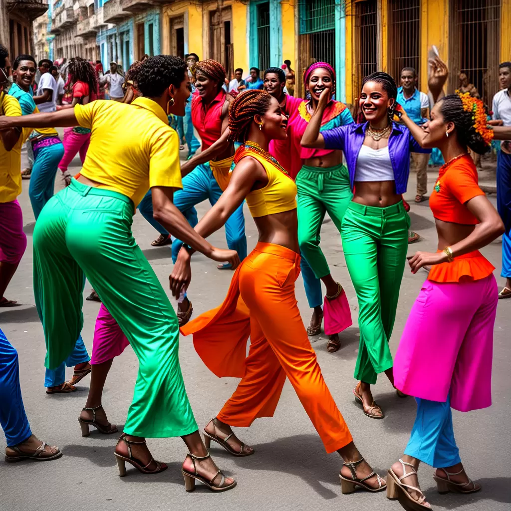 Fotos Salsa Habana Danca Colorido
